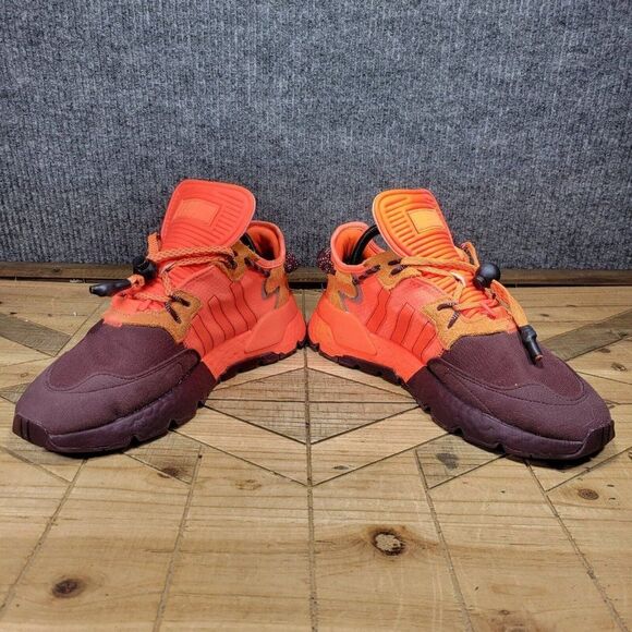 EUC Adidas X Ivy Park Nite Jogger 2020 FX3158 Orange Maroon - Size 9.5, Beyonce - Picture 7 of 13